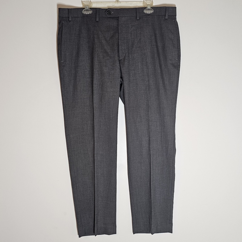 Lauren Ralph Lauren Dress Pants Mens 38x29 Gray Slacks Twill Stretch Trousers